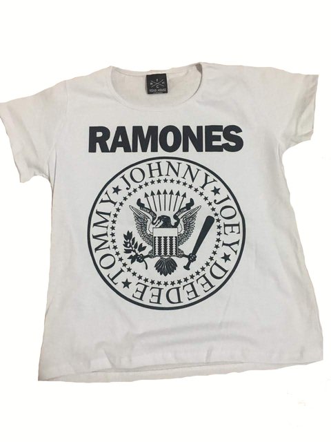 remera ramones mujer
