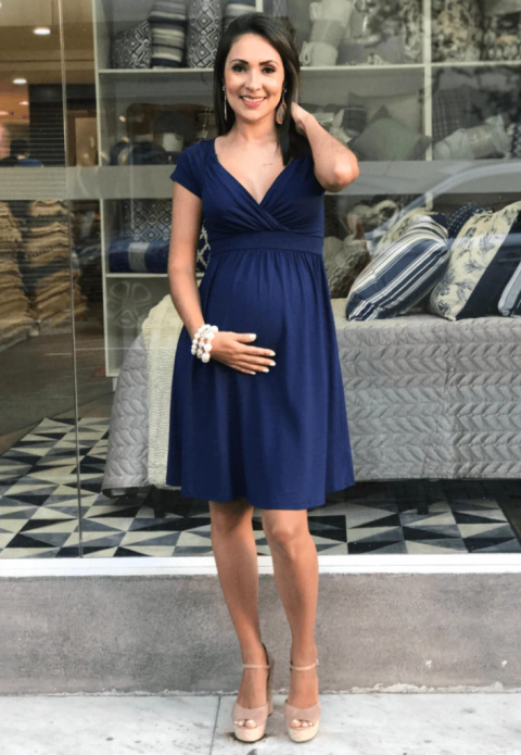 vestido gestante de grávida