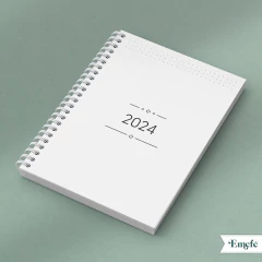 INTERIOR AGENDA 2024 DOS DÍAS VERTICAL - ARCHIVO IMPRIMIBLE - MODELO 001 en internet
