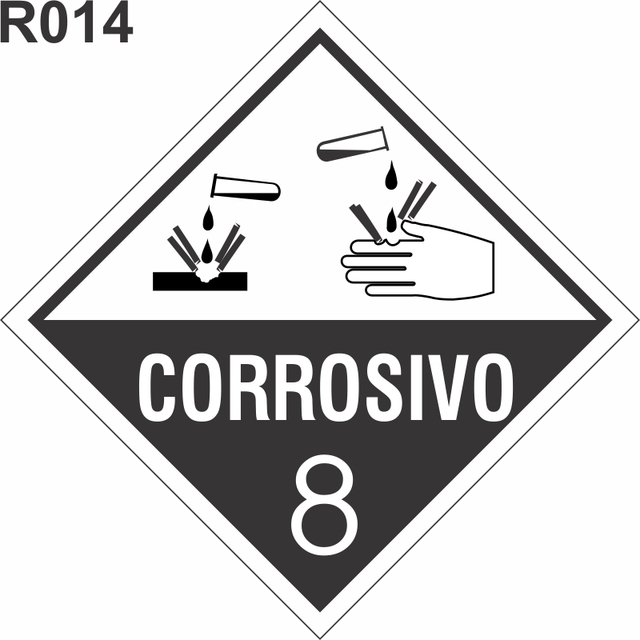 Rotulos De Risco Adesivos Rótulo de Risco