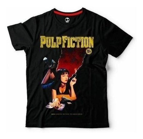 Pulp Fiction | Remera 100% Alg. | Craneo Remeras De Cine