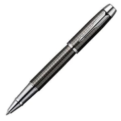 Pluma Estilográfica Parker IM Premium Drak Gun Metal Chiselled