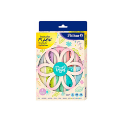 Set de Resaltadores Pelikan Flash Colores Pasteles X 10 Unidades - comprar online