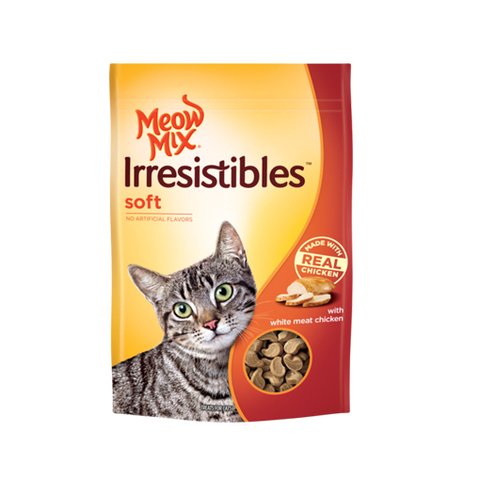 meow mix irresistibles soft salmon