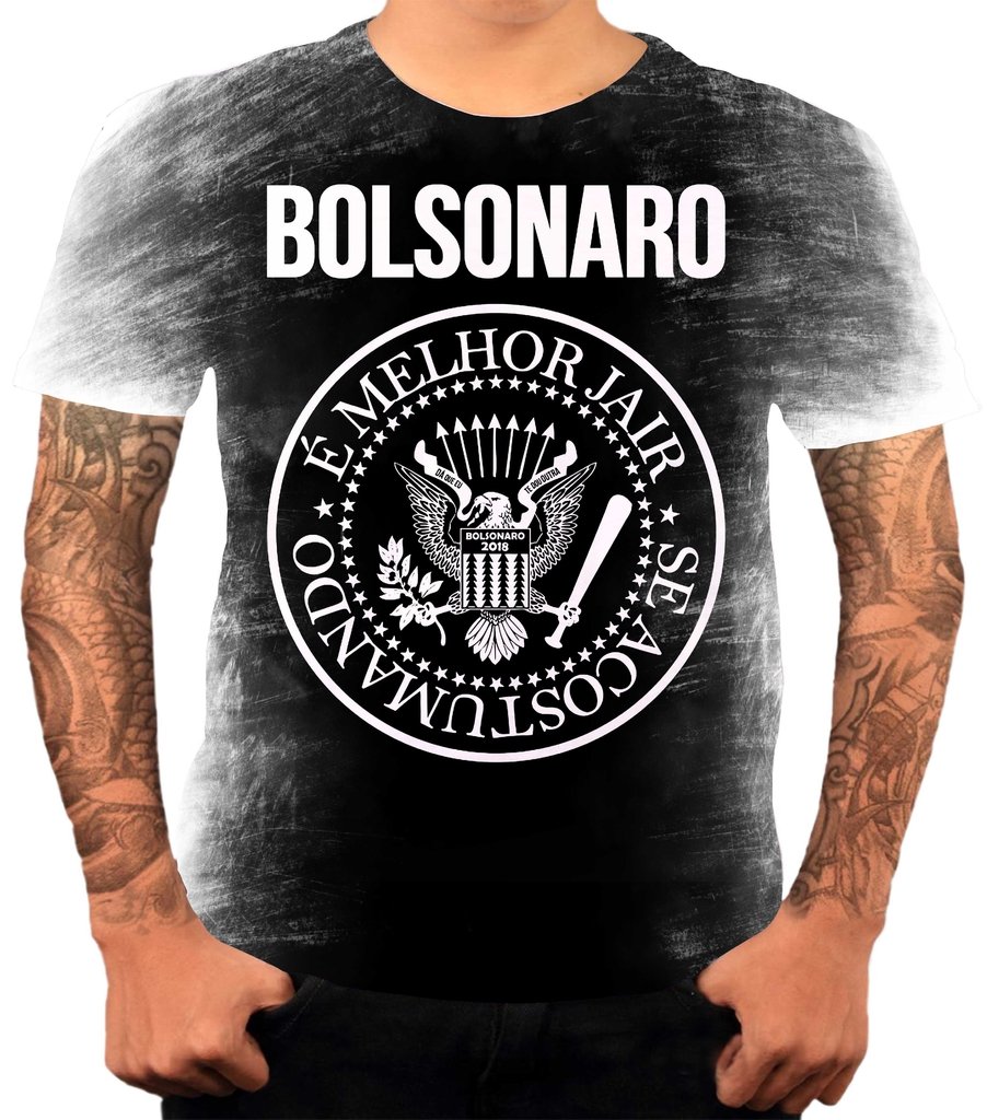 Camiseta Camisa Personalizada Presidente Bolsonaro Full Hd 11