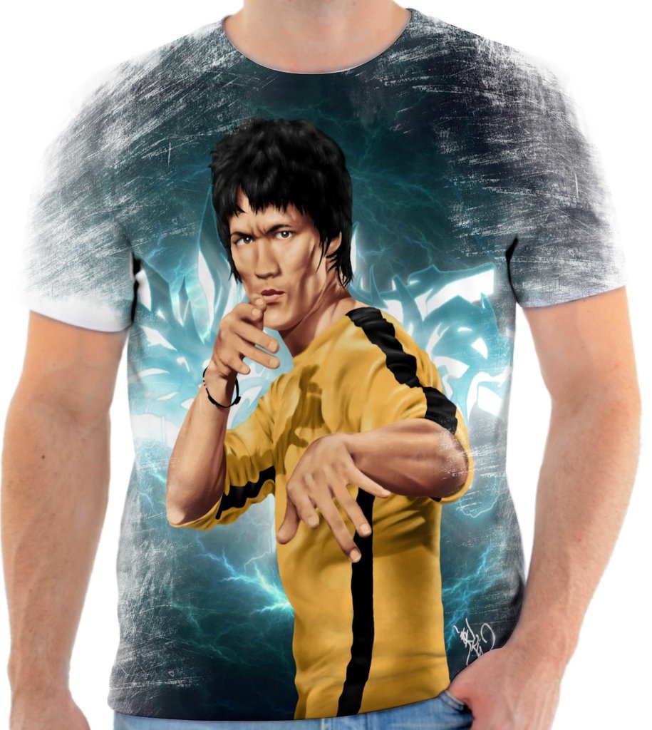 camiseta bruce lee