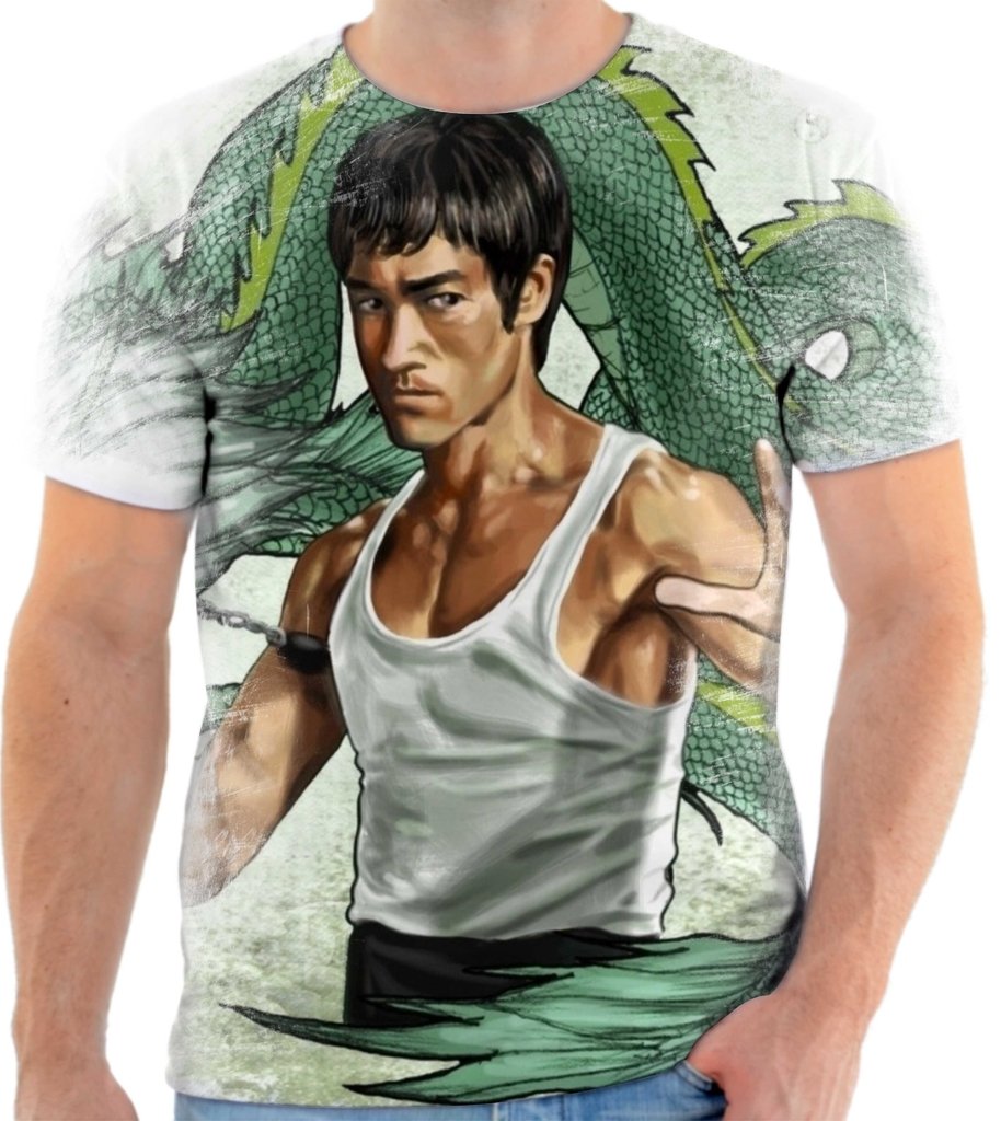 camiseta bruce lee