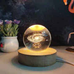 Lámpara de Galaxia - Bola de cristal