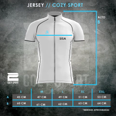 Jersey Ciclismo ARG 22 -UNISEX- - Cozy Sport SA