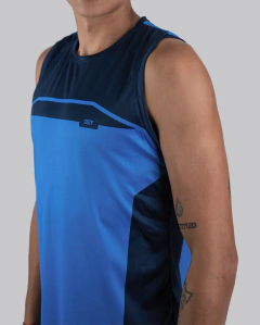 Remera Hombre Sin mangas RUNWAY - Azulino - - comprar online