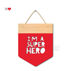 FLÂMULA MDF | SUPER HERO FMDF06 - Arteira Design