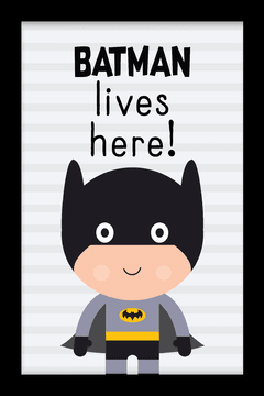 Quadro Batman Cute - comprar online