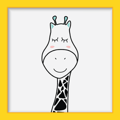 Quadro Girafinha #4
