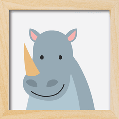 Quadro Rinoceronte #1 - comprar online
