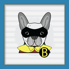 Quadro Dog Robin - comprar online