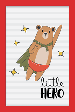 Quadro Urso (Little Hero)
