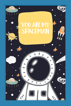Quadro You are my Spaceman - comprar online