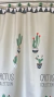 Cortina Telflón 2.00 x 2.00 mts Cactus Collection en internet