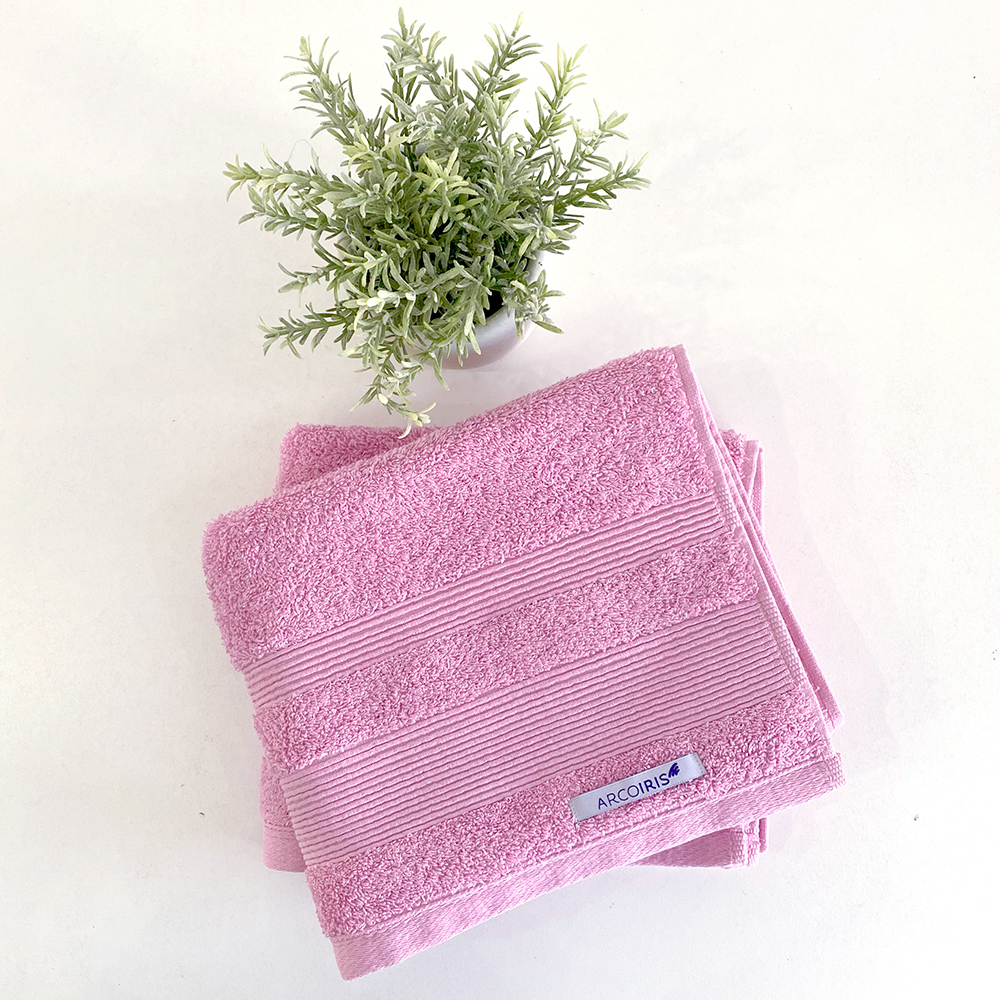 Toalla De Rostro Quebec 500 Gr Rosa Bebe Decorinter