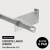 Soporte Largo Hierro Barral 3/4 mm
