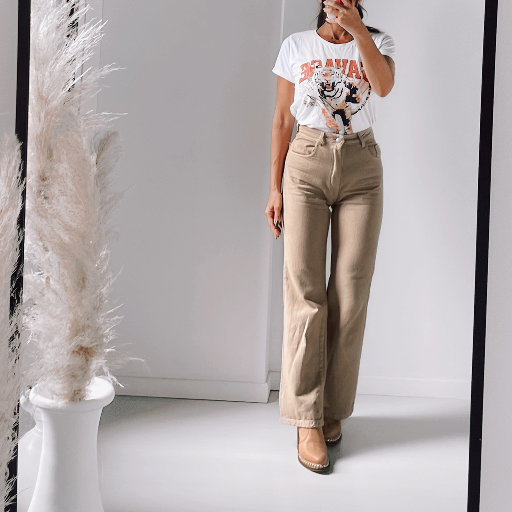 Mujer Jeans wide leg 90´s rotos Azulclaro | Jeans Bershka \u003c Esperando a  Christine