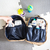 Diaper Backpack Mini Olivia Black Flower (copia) (copia) (copia) - online store