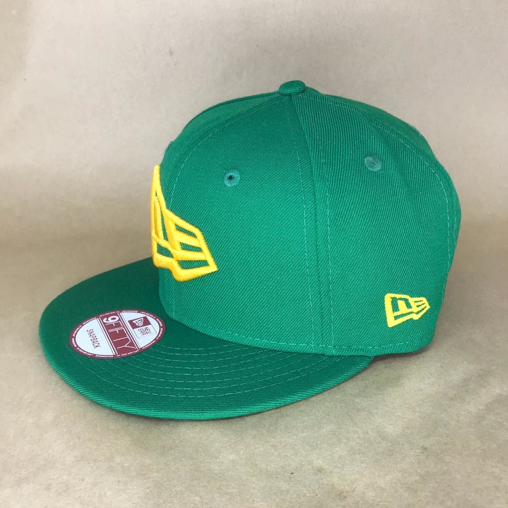 BONÉ NEW ERA SNAPBACK - LOGO BRANDED VERDE