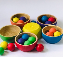 Set Gotitas de colores esferas