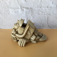 Figura Motorhead - Soporte Celular - Escultura de resina - comprar online