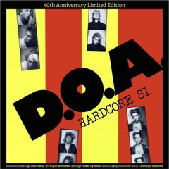 DOA - Hardcore 81: 40th Anniversary Edition (VINILO LP)