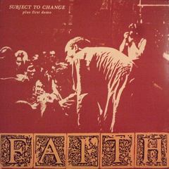 Faith - Subject to Change Vinilo (LP)