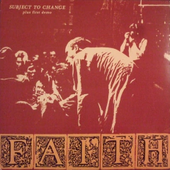 Faith - Subject to Change (VINILO LP)
