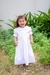 Vestido Batizado Doll Branco - Bless My Baby Atelier - O Melhor E-Commerce de Roupas para Batizados e Festinhas de Bebês