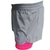 Short Deportivo Malibú Gris Con Calza - Malik - comprar online