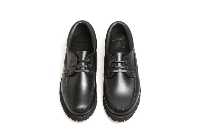 Zapatos Escolares de Cuero Negros Timber - Febo