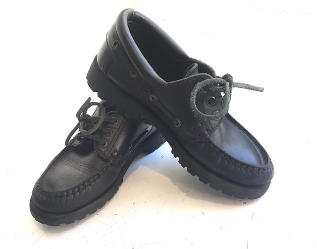 Zapatos Escolares de Cuero Negros Timber - Febo