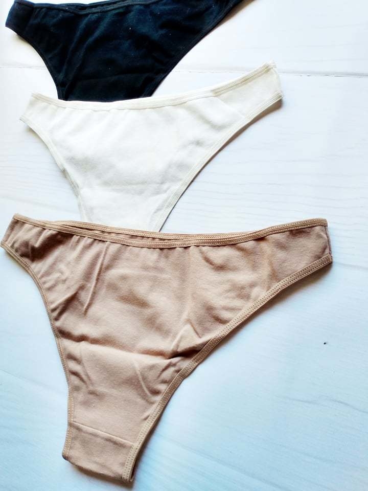 ropa interior femenina vedetina clasica algodon