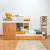 Cucheta Desplazada R90 con doble roperos Claudia Muebles
