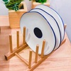 Display para 6 pratos 27cm x 12,5cm x 12cm de bambu da linha TYFT da Yoi
