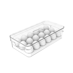 Organizador de ovos para até 18 unidades 30x15x7cm da linha Clear Fresh da Ou