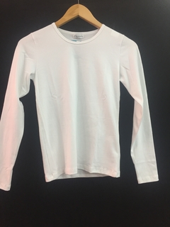 Camiseta m/l algodón y lycra-Etiqueta (03347)