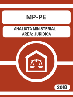 MP-PE - Analista Ministerial - Área Jurídica - 2 Simulados