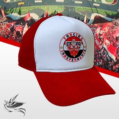 BONÉ TORCIDA INDEPENDENTE VERMELHO SNAPBACK TRUCKER