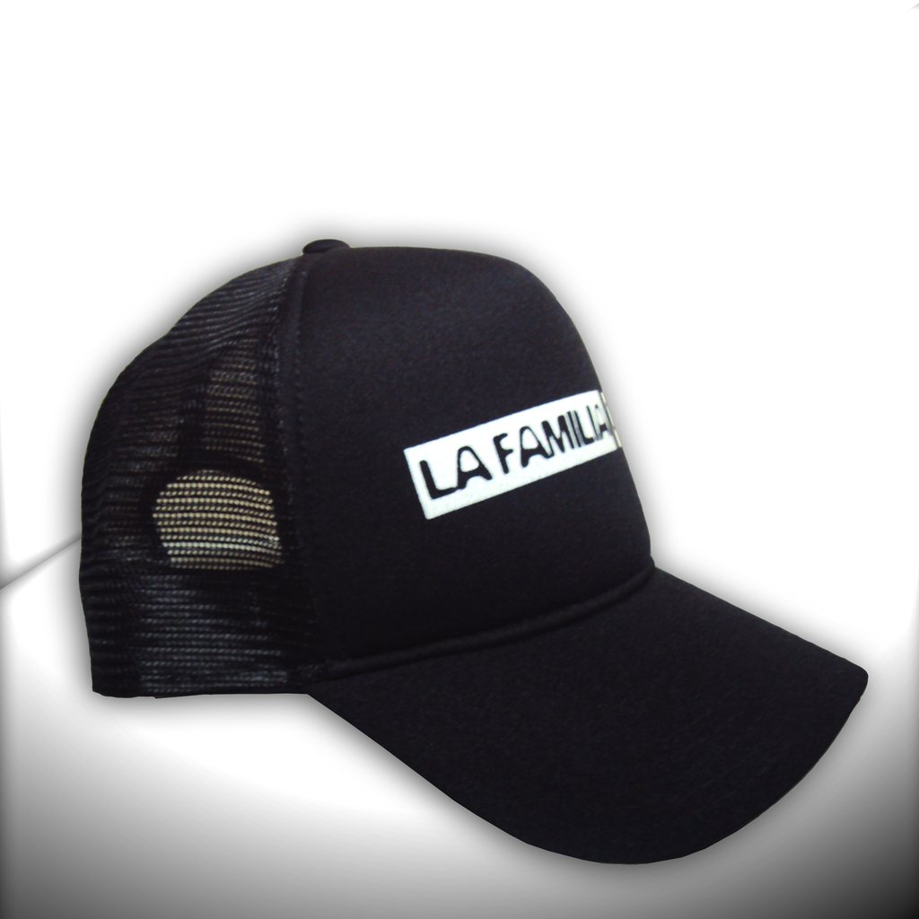 BONÉ CHARLIE BROWN JR LA FAMILIA 013 PRETO