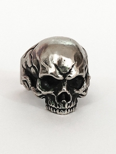Anillo Skull Calavera sin mandíbula plata 925 en internet