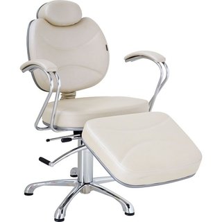 Cadeira Hidráulica Reclinável Splendore C/ Descanso de Pernas - Móveis para Salão de Beleza e Estética: Maxibella
