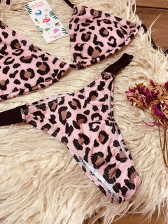Bikini print rosa - comprar online