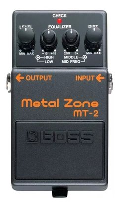 Boss Mt-2 Pedal Metal Zone P/ Guitarra Edenlp