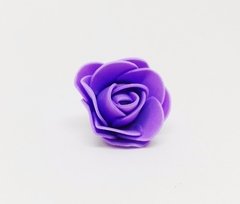 Imagem do 20 Mini Rosa Eva 2,5 Cm Artesanato Varias Cores