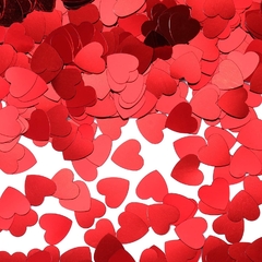 Confete para Balão coração vermelho (1,5 cm) 15 g (cópia) - comprar online